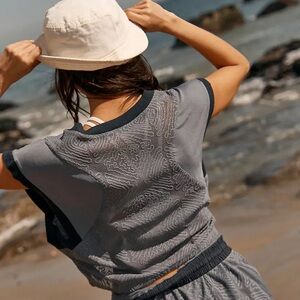 NWT Free People Movement Good Sport Tee in Nightshade Size Medium